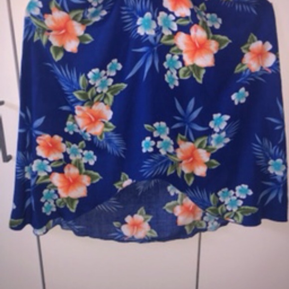 Hibiscus Blue Butterfly Dress - Picture 4 of 8